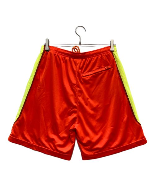 SUPREME（シュプリーム）SUPREME (シュプリーム) Jacquard Soccer Short オレンジ×ネオンイエロー サイズ:Sの古着・服飾アイテム