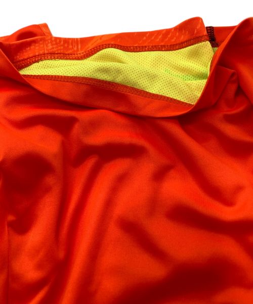 SUPREME（シュプリーム）SUPREME (シュプリーム) Jacquard Soccer Short オレンジ×ネオンイエロー サイズ:Sの古着・服飾アイテム