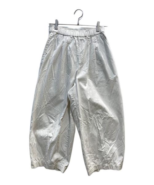 休日と詩（キュウジツトウタ）休日と詩 (キュウジツトウタ) ボンボンパンツ ホワイト サイズ:-の古着・服飾アイテム