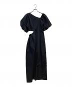 B MARIAビーマリア）の古着「SIDE CUT ONE PIECE」｜ブラック