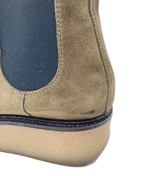 flamingos（フラミンゴ）FLAMINGOS (フラミンゴ) サイドゴアブーツ ブラウン サイズ:37の古着・服飾アイテム