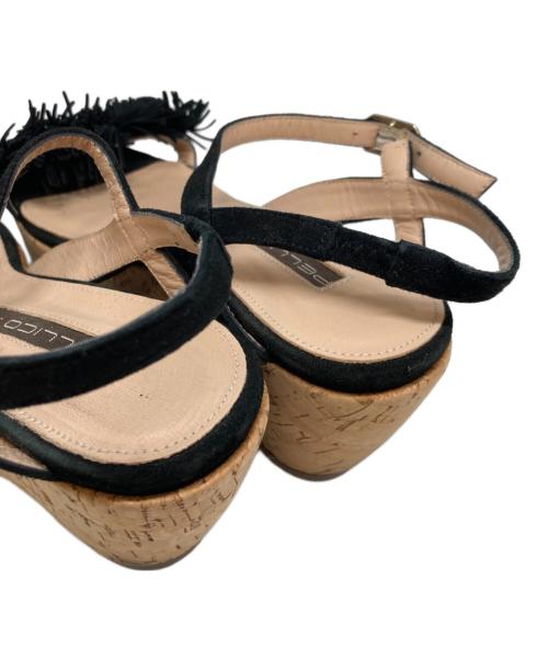 PELLICO SUNNY（ペリーコサニー）PELLICO SUNNY (ペリーコサニー) サンダル ブラック サイズ:23.5の古着・服飾アイテム