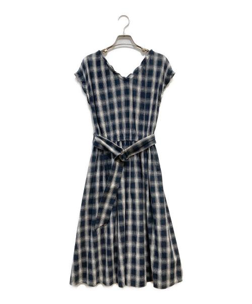 JILL STUART（ジルスチュアート）JILL STUART (ジルスチュアート) チェックワンピース ブラック サイズ:FRの古着・服飾アイテム