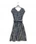 JILL STUART (ジルスチュアート) チェックワンピース ブラック サイズ:FR：3000円