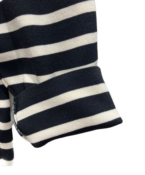 HARDY NOIR（アルディーノアール）HARDY NOIR (アルディーノアール) 総針2WAYプルオーバー ブラック サイズ:Fの古着・服飾アイテム