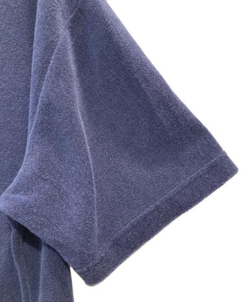 LACOSTE（ラコステ）LACOSTE (ラコステ) URBAN RESEARCH DOORS (アーバンリサーチドアーズ) パイルクルーネックTシャツ ネイビー サイズ:36の古着・服飾アイテム