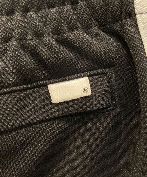 thisisneverthat（ディスイズネバーザット）thisisneverthat (ディスイズネバーザット) トラックパンツ ブラック×ホワイト サイズ:Sの古着・服飾アイテム