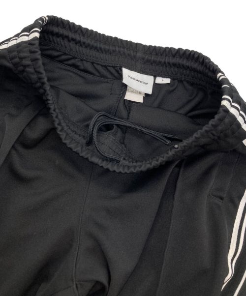 thisisneverthat（ディスイズネバーザット）thisisneverthat (ディスイズネバーザット) トラックパンツ ブラック×ホワイト サイズ:Sの古着・服飾アイテム