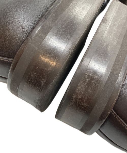 FLATTERED（フラッタード）flattered (フラッタード) コインローファー ブラウン サイズ:39の古着・服飾アイテム