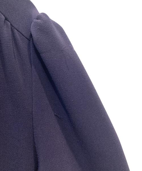 CORCOVADO（コルコバード）CORCOVADO (コルコバード) Hi-twist Double Cloth シャツドレス ネイビー×ホワイト サイズ:38の古着・服飾アイテム