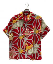 Pagong（パゴン）の古着「アロハシャツ」｜レッド