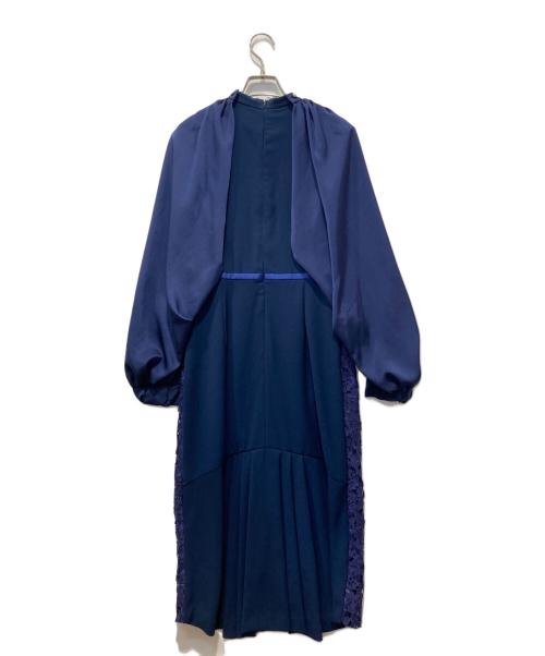 SETA ICHIRO（セタイチロウ）SETA ICHIRO (セタイチロウ) ノースリーブワンピース ネイビー×パープル 未使用品の古着・服飾アイテム