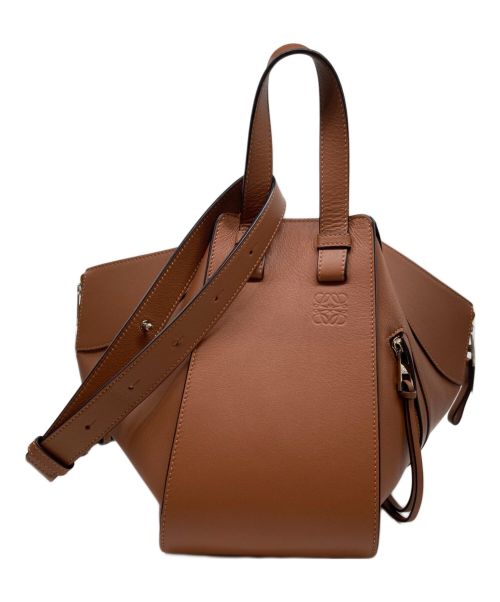 LOEWE（ロエベ）LOEWE (ロエベ) HAMMOCKBAG SMALL ブラウンの古着・服飾アイテム