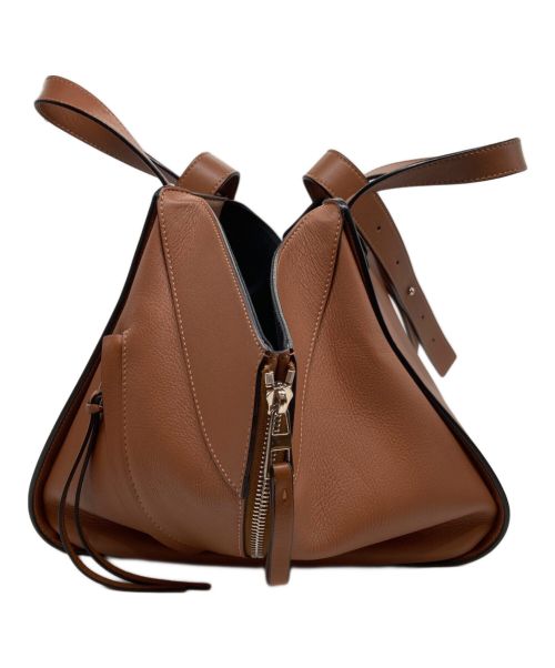 LOEWE（ロエベ）LOEWE (ロエベ) HAMMOCKBAG SMALL ブラウンの古着・服飾アイテム