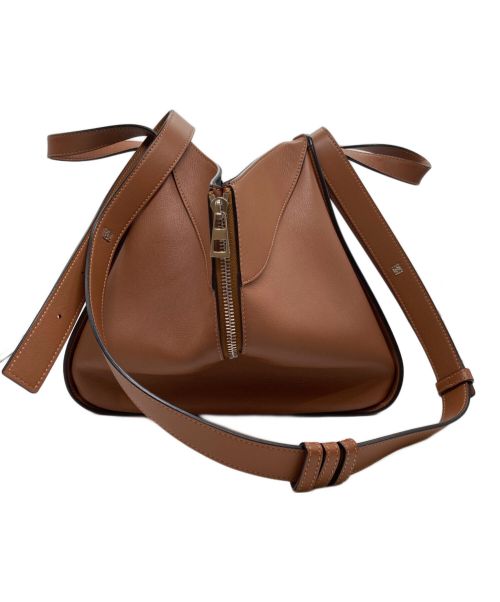 LOEWE（ロエベ）LOEWE (ロエベ) HAMMOCKBAG SMALL ブラウンの古着・服飾アイテム