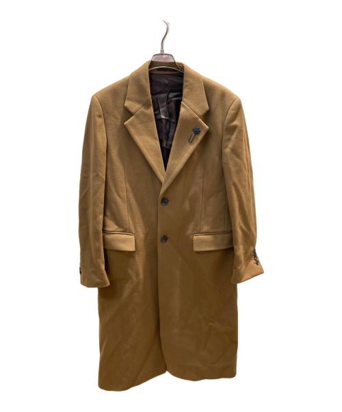 LARDINI（ラルディーニ）LARDINI (ラルディーニ) チェスターコート ブラウン サイズ:46の古着・服飾アイテム