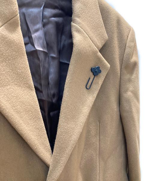 LARDINI（ラルディーニ）LARDINI (ラルディーニ) チェスターコート ブラウン サイズ:46の古着・服飾アイテム