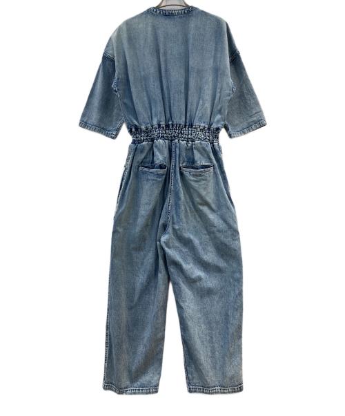 THIRD MAGAZINE（サードマガジン）THIRD MAGAZINE (サードマガジン) 10ozデニムオールインワン ブルー サイズ:9の古着・服飾アイテム
