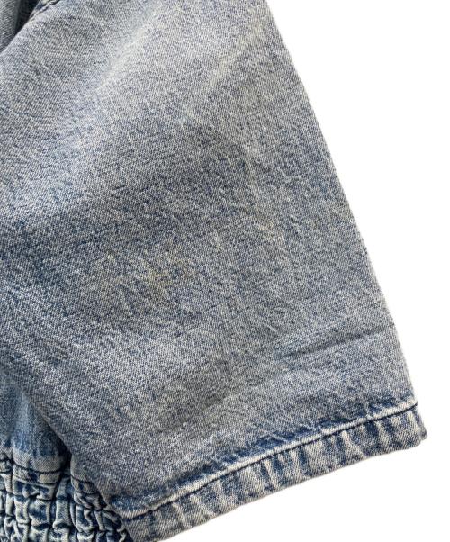 THIRD MAGAZINE（サードマガジン）THIRD MAGAZINE (サードマガジン) 10ozデニムオールインワン ブルー サイズ:9の古着・服飾アイテム