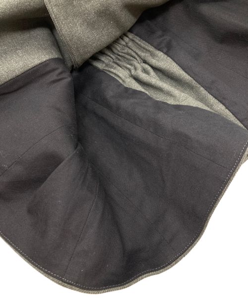 cygne（シーニュ）cygne (シーニュ) フロントボタンビスチェ Nelly グレーの古着・服飾アイテム