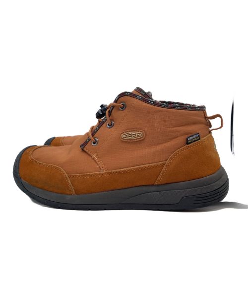 KEEN（キーン）KEEN (キーン) フッドチャッカ ウォータープルーフ ブラウン サイズ:28の古着・服飾アイテム