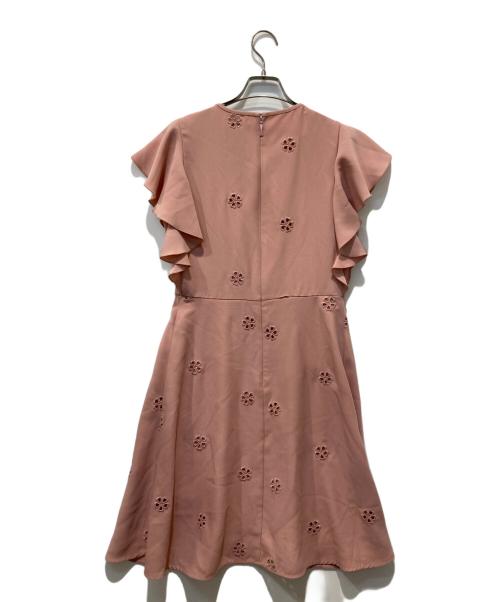 Kate Spade（ケイトスペード）Kate Spade (ケイトスペード) Cutout Crepe Dress ピンク サイズ:4の古着・服飾アイテム