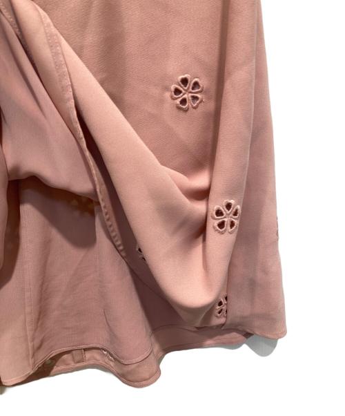 Kate Spade（ケイトスペード）Kate Spade (ケイトスペード) Cutout Crepe Dress ピンク サイズ:4の古着・服飾アイテム