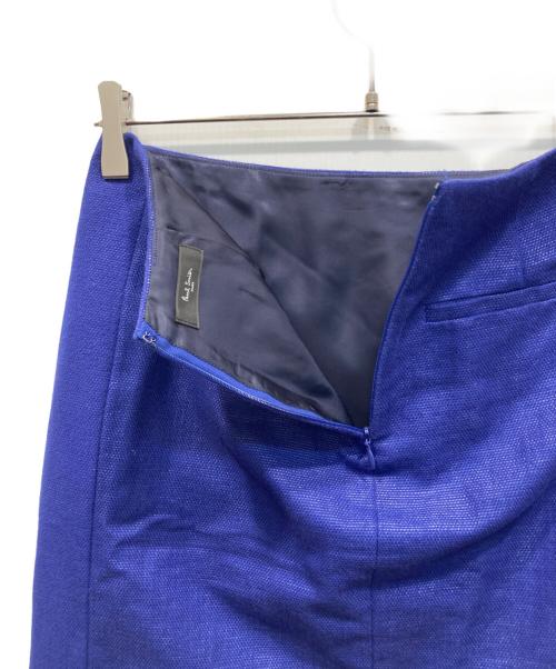 Paul Smith BLACK（ポールスミスブラック）Paul Smith BLACK (ポールスミスブラック) ノーカラージャケットセットアップ ネイビー サイズ:38の古着・服飾アイテム