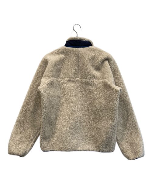 Patagonia（パタゴニア）Patagonia (パタゴニア) クラシック・レトロX・ジャケット アイボリー×ネイビー サイズ:Mの古着・服飾アイテム
