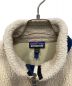 中古・古着 Patagonia (パタゴニア) クラシック・レトロX・ジャケット アイボリー×ネイビー サイズ:M：15000円