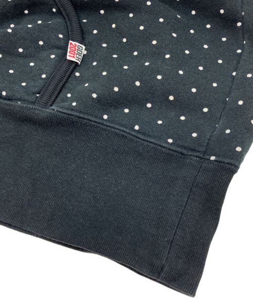 GDEH（グッドイナフ）GDEH (グッドイナフ) プルオーバーパーカー ブラック×ホワイト サイズ:Mの古着・服飾アイテム