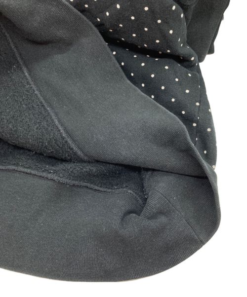 GDEH（グッドイナフ）GDEH (グッドイナフ) プルオーバーパーカー ブラック×ホワイト サイズ:Mの古着・服飾アイテム