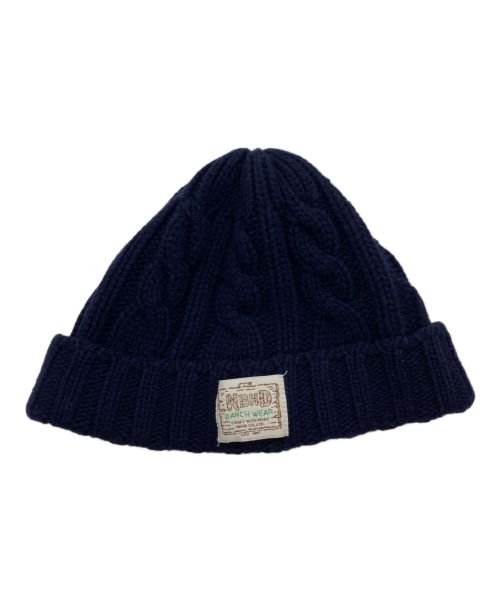 NEIGHBORHOOD（ネイバーフッド）NEIGHBORHOOD (ネイバーフッド) ニットキャップ ネイビーの古着・服飾アイテム