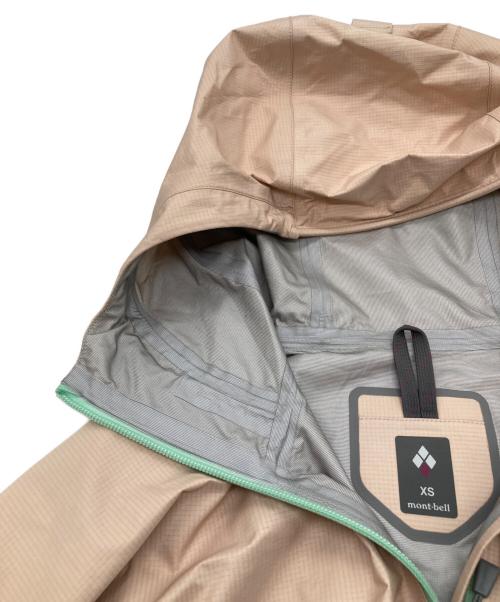 mont-bell（モンベル）mont-bell (モンベル) レインダンサー ジャケット ベージュ サイズ:XSの古着・服飾アイテム