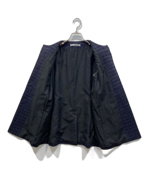 theory luxe（セオリーリュクス）theory luxe (セオリーリュクス) ツイードジャケット ネイビー サイズ:38の古着・服飾アイテム