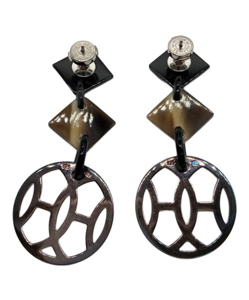 HERMES（エルメス）HERMES (エルメス) バッファローホーンピアスの古着・服飾アイテム