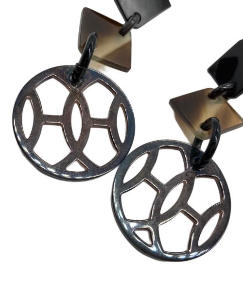 HERMES（エルメス）HERMES (エルメス) バッファローホーンピアスの古着・服飾アイテム