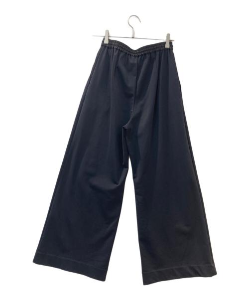 LE PHIL（ル フィル）LE PHIL (ル フィル) ハイストレッチ裏起毛イージーワイドパンツ ブラックの古着・服飾アイテム