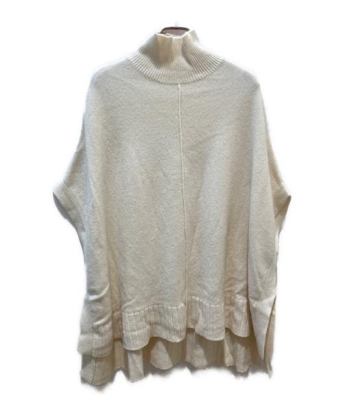 LE PHIL（ル フィル）LE PHIL (ル フィル) ウールシルクカシミヤタートルネックニット アイボリー サイズ:Fの古着・服飾アイテム