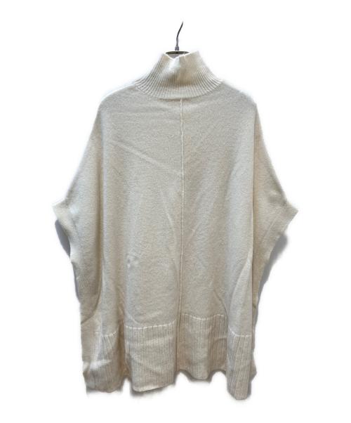 LE PHIL（ル フィル）LE PHIL (ル フィル) ウールシルクカシミヤタートルネックニット アイボリー サイズ:Fの古着・服飾アイテム