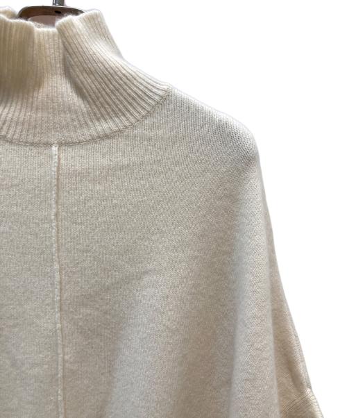LE PHIL（ル フィル）LE PHIL (ル フィル) ウールシルクカシミヤタートルネックニット アイボリー サイズ:Fの古着・服飾アイテム