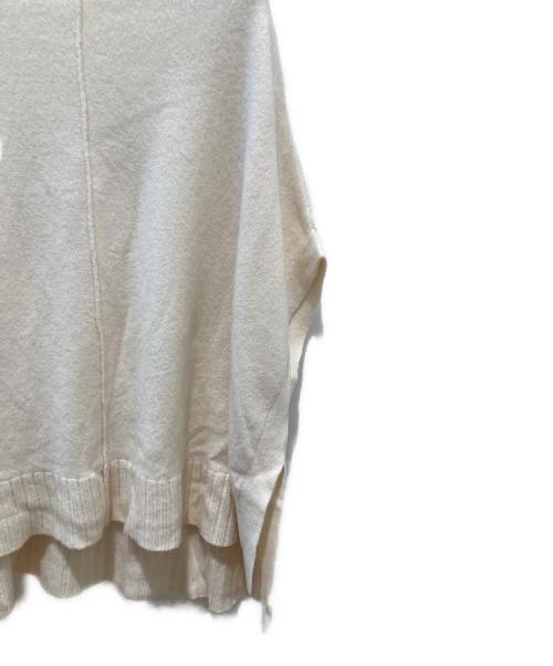 LE PHIL（ル フィル）LE PHIL (ル フィル) ウールシルクカシミヤタートルネックニット アイボリー サイズ:Fの古着・服飾アイテム