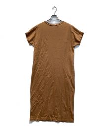 ATON×RHC Ron Herman（エイトン×アールエイチシー ロンハーマン）の古着「別注 DOLMAN SLEEVE DRESS」｜ブラウン
