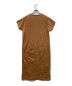 ATON (エイトン) RHC Ron Herman (アールエイチシー ロンハーマン) 別注 DOLMAN SLEEVE DRESS ブラウン サイズ:2：4000円