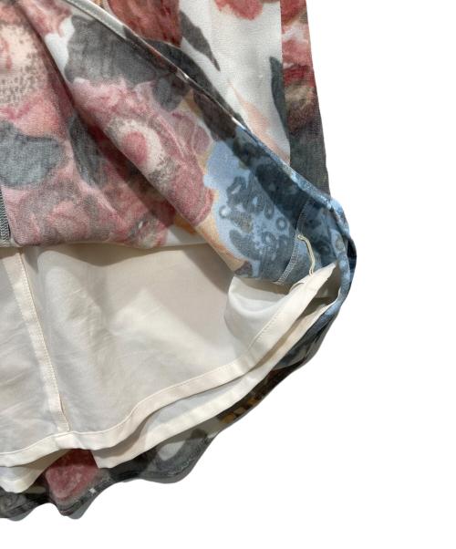 Diagram GRACE CONTINENTAL（ダイアグラム グレースコンチネンタル）Diagram GRACE CONTINENTAL (ダイアグラム グレースコンチネンタル) 総柄ワンピース ブラウン サイズ:2の古着・服飾アイテム