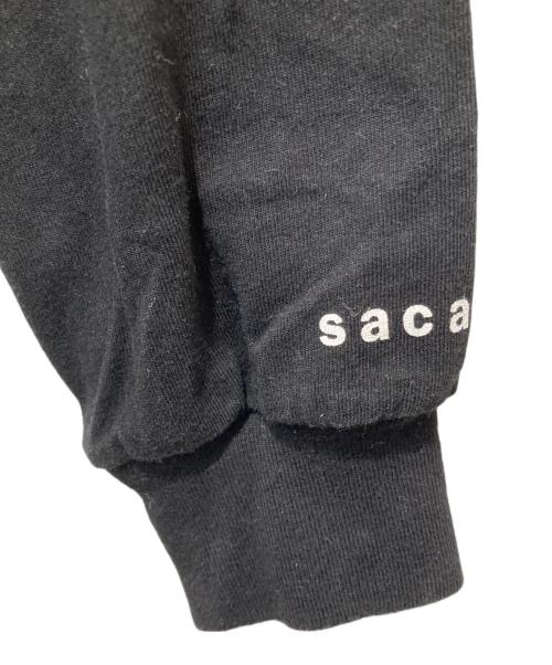 sacai（サカイ）sacai (サカイ) Graphic Print L/S TEE ブラック サイズ:Sの古着・服飾アイテム