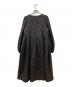 UNMINOU (アンミヌ) ふくれジャガード ワンピース ブラック サイズ:F：7000円
