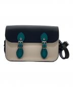 The Cambridge satchel coケンブリッジ・サッチェル）の古着「ショルダーバッグ」｜ネイビー