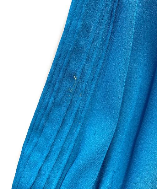 HANAE MORI（ハナエモリ）HANAE MORI (ハナエモリ) CELFORD (セルフォード) Aラインワンピース スカイブルー サイズ:36の古着・服飾アイテム