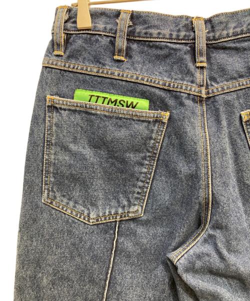 TTT MSW（ティー）TTT MSW (ティー) NEW STANDARD DENIM PANTS インディゴ サイズ:Mの古着・服飾アイテム